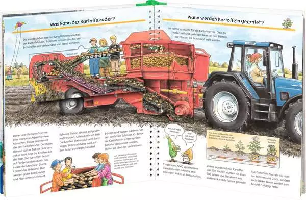 Ravensberger Matratzen Ravensburger Wieso? Weshalb? Warum?, Band 57: Fahrzeuge auf dem Bauernhof Sonderangebot