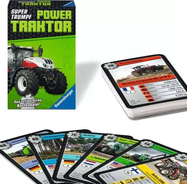 Ravensberger Matratzen Power Traktor - Kartenspiel ab 7 Jahren Rabatt