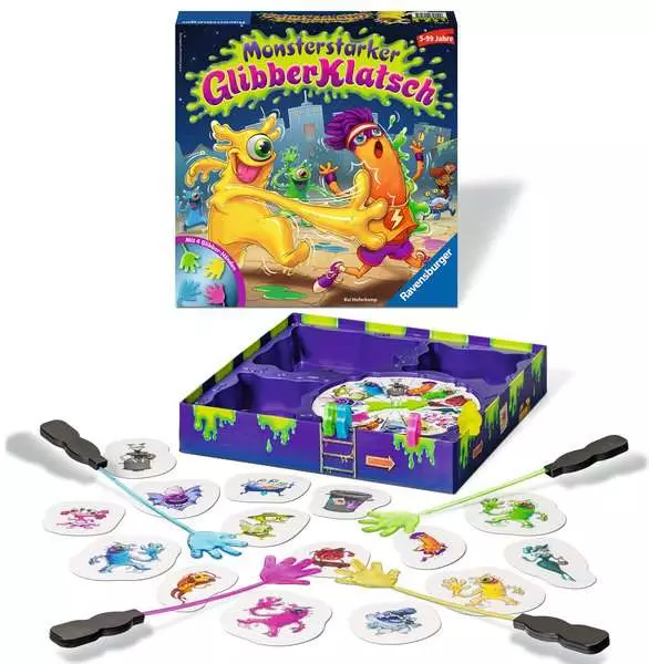 Ravensberger Matratzen Monsterstarker GlibberKlatsch - Kinderspiel ab 5 Jahren Großer Ausverkauf