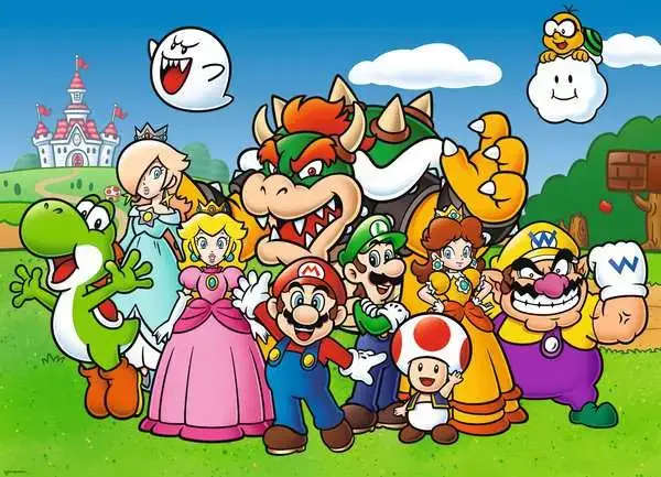 Ravensberger Matratzen Kinderpuzzle ab 6 Jahren - Super Mario Fun - 100 Teile Exklusivangebot