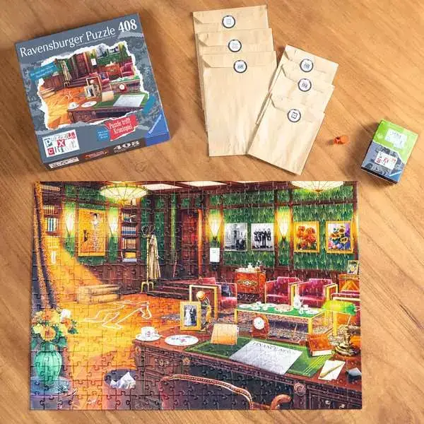 Ravensberger Matratzen Puzzle 408 Teile - Puzzle X Crime: Ein mörderischer Geburtstag Neueste Mode