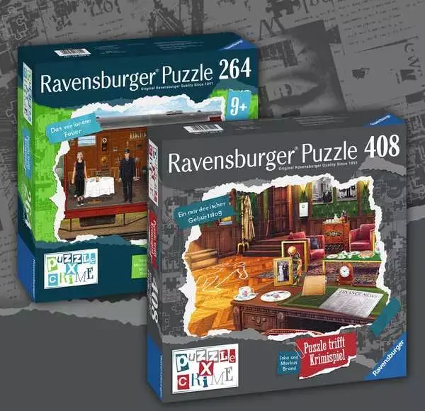 Ravensberger Matratzen Puzzle 408 Teile - Puzzle X Crime: Ein mörderischer Geburtstag Neueste Mode