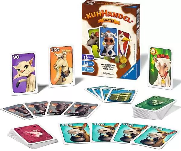 Ravensberger Matratzen Kuhhandel Master - Kartenspiel ab 10 Jahren Super Sparpreis