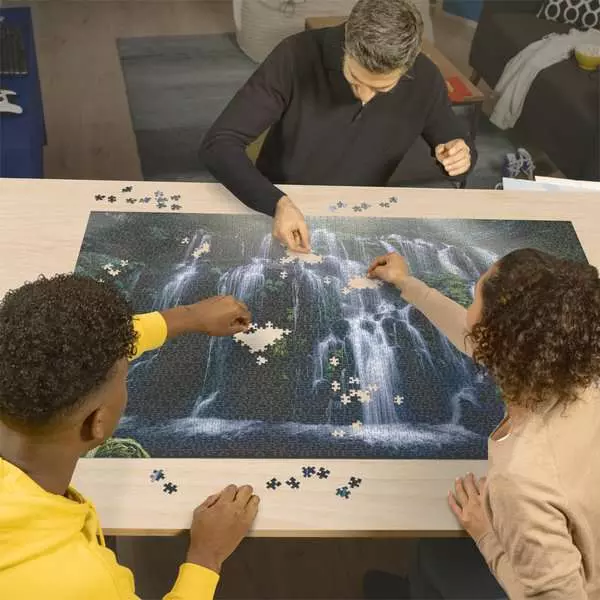 Ravensberger Matratzen Puzzle 3000 Teile - Wasserfall auf Bali Begrenzte Freigabe