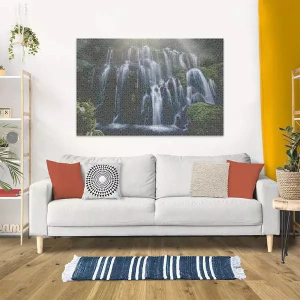 Ravensberger Matratzen Puzzle 3000 Teile - Wasserfall auf Bali Begrenzte Freigabe