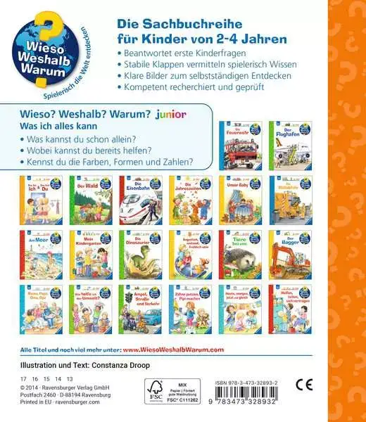 Ravensberger Matratzen Ravensburger Wieso? Weshalb? Warum? junior, Band 14: Was ich alles kann Bis zu 60% Rabatt