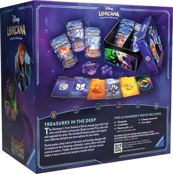 Ravensberger Matratzen Disney Lorcana: Ursula's Return - Illumineer's Trove (Englisch) Nur noch ein Tag übrig