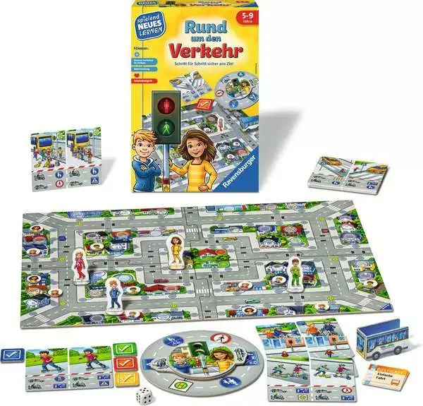 Ravensberger Matratzen Rund um den Verkehr - Kinderspiel ab 5 Jahren Speichern exportieren