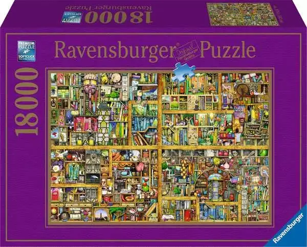 Ravensberger Matratzen Puzzle 18000 Teile - Magisches Bücherregal XXL Rabatte dieses Monats