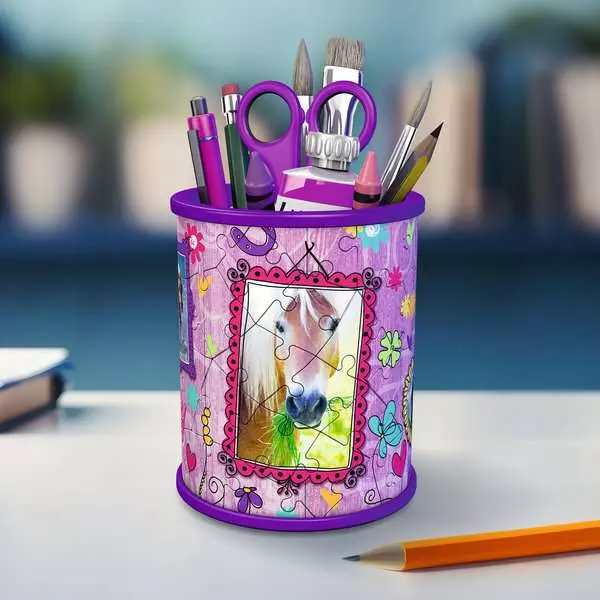 Ravensberger Matratzen 3D Puzzle Utensilo - Pferde Verkauf