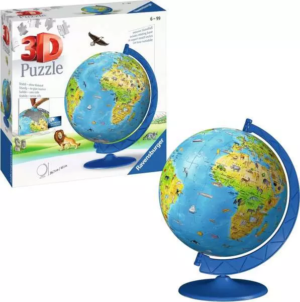 Ravensberger Matratzen 3D Puzzle Ball Kinderglobus in deutscher Sprache Meist gekauft