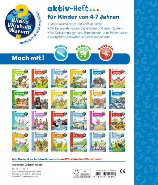 Ravensberger Matratzen Ravensburger Wieso? Weshalb? Warum? aktiv-Heft: Polizei Limitierter Zeitrabatt