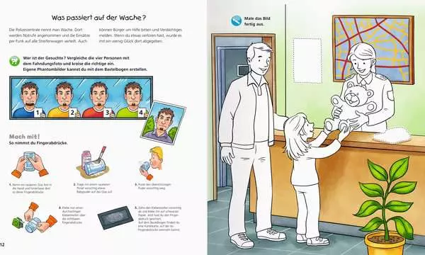 Ravensberger Matratzen Ravensburger Wieso? Weshalb? Warum? aktiv-Heft: Polizei Limitierter Zeitrabatt