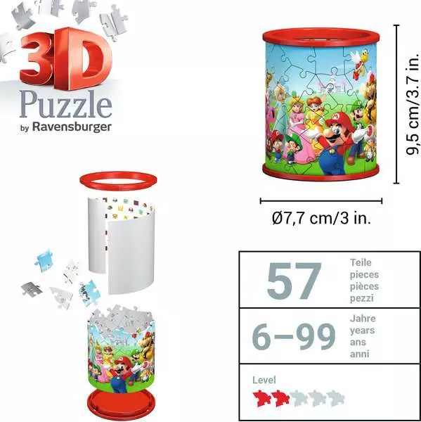 Ravensberger Matratzen 3D Puzzle Utensilo - Super Mario Sonderangebot