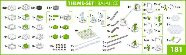 Ravensberger Matratzen Ravensburger GraviTrax Theme-Set Balance Begrenztes Angebot