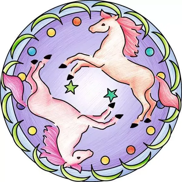Ravensberger Matratzen Mandala Designer Mini horses Exklusivangebot