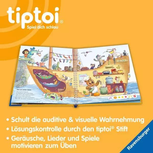 Ravensberger Matratzen tiptoi® Meine Lern-Spiel-Welt: Konzentration und Wahrnehmung Weihnachtsangebot