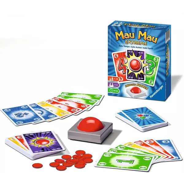 Ravensberger Matratzen Mau Mau Extreme - Kartenspiel ab 6 Jahren Osterangebot