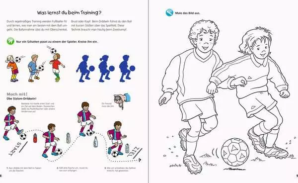 Ravensberger Matratzen Ravensburger Wieso? Weshalb? Warum? aktiv-Heft: Fußball Vatertagsangebot