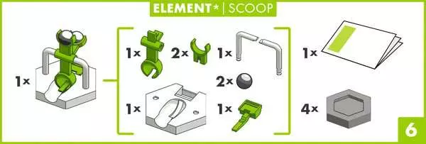 Ravensberger Matratzen GraviTrax Element Scoop - Kugelbahn-Erweiterung für Kinder ab 8 Jahren Bestseller