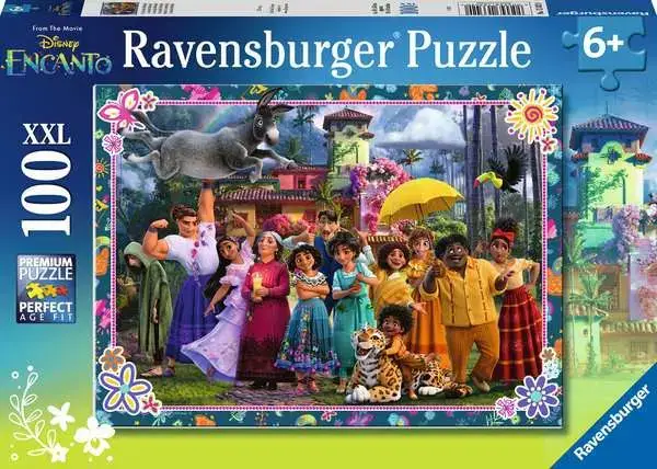 Ravensberger Matratzen Kinderpuzzle ab 6 Jahren - Die Familie Madrigal - 100 Teile Kostenlose Rückgabe