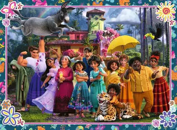 Ravensberger Matratzen Kinderpuzzle ab 6 Jahren - Die Familie Madrigal - 100 Teile Kostenlose Rückgabe