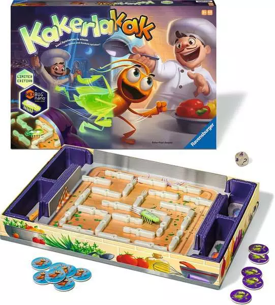 Ravensberger Matratzen Kakerlakak Glow in the dark - Kinderspiel ab 5 Jahren Begrenzte Freigabe