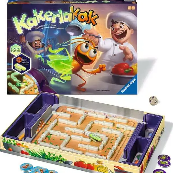 Ravensberger Matratzen Kakerlakak Glow in the dark - Kinderspiel ab 5 Jahren Begrenzte Freigabe