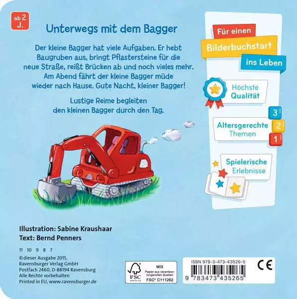 Ravensberger Matratzen Was machst du, kleiner Bagger? Super Rabatt