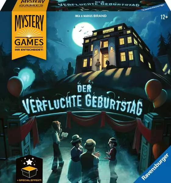 Ravensberger Matratzen Mystery Games – Der verfluchte Geburtstag - Spiel ab 12 Jahren Kostenloser Versand international