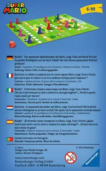 Ravensberger Matratzen Super Mario™ Malefiz® - Reisespiel ab 6 Jahren zollfrei