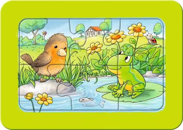 Ravensberger Matratzen Kinderpuzzle ab 2 Jahren - Kleine Gartentiere - 6 Teile Rabatte dieses Monats