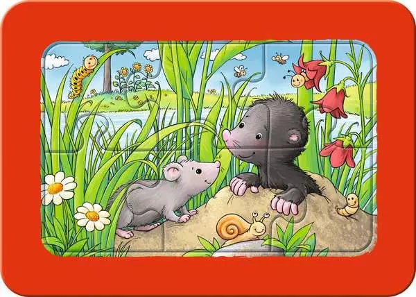 Ravensberger Matratzen Kinderpuzzle ab 2 Jahren - Kleine Gartentiere - 6 Teile Rabatte dieses Monats