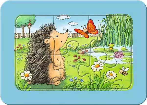 Ravensberger Matratzen Kinderpuzzle ab 2 Jahren - Kleine Gartentiere - 6 Teile Rabatte dieses Monats