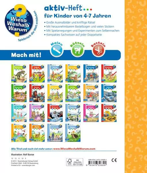 Ravensberger Matratzen Ravensburger Wieso? Weshalb? Warum? aktiv-Heft: Eisenbahn Outlet