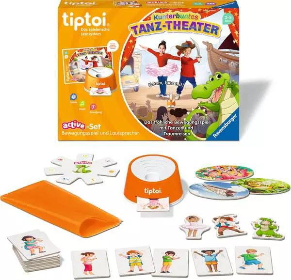 Ravensberger Matratzen ACTIVE Set Kunterbuntes Tanz-Theater - Lernspiel ab 3 Jahren Angebote