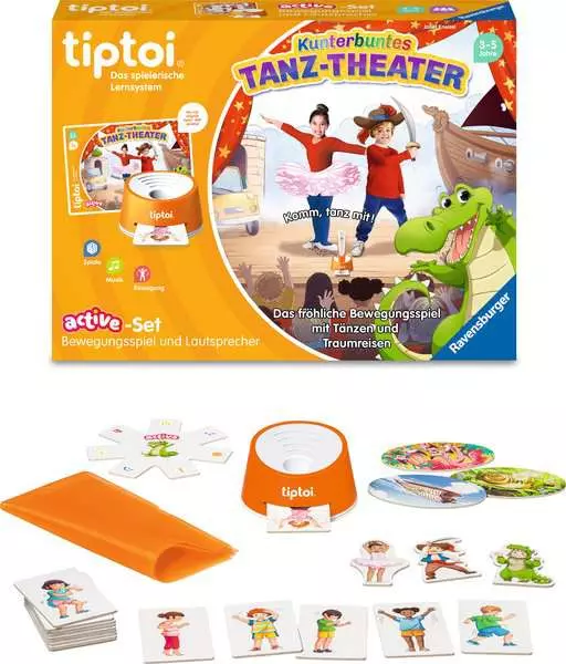 Ravensberger Matratzen ACTIVE Set Kunterbuntes Tanz-Theater - Lernspiel ab 3 Jahren Angebote
