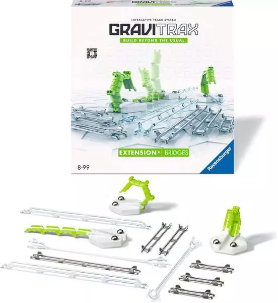 Ravensberger Matratzen GraviTrax Extension Bridges - Kugelbahn-Erweiterung für Kinder ab 8 Jahren Fabrikverkauf