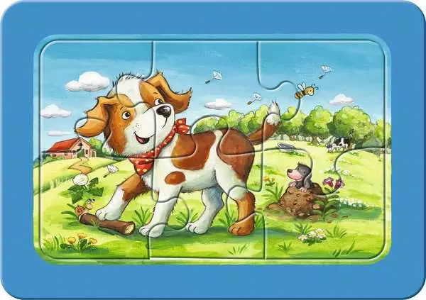 Ravensberger Matratzen Kinderpuzzle ab 2 Jahren - Meine Tierfreunde - 6 Teile Blitzverkäufe