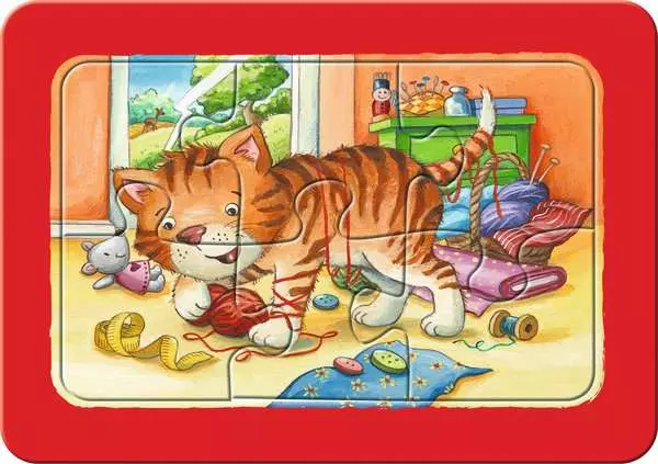 Ravensberger Matratzen Kinderpuzzle ab 2 Jahren - Meine Tierfreunde - 6 Teile Blitzverkäufe