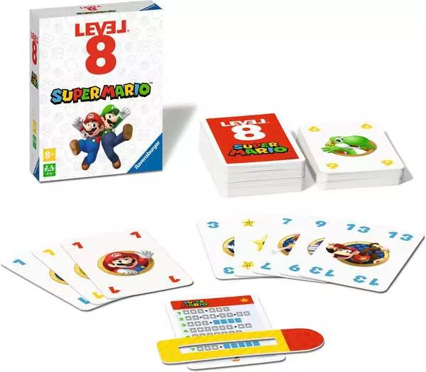 Ravensberger Matratzen Super Mario Level 8 - Kartenspiel ab 8 Jahren Günstig kaufen