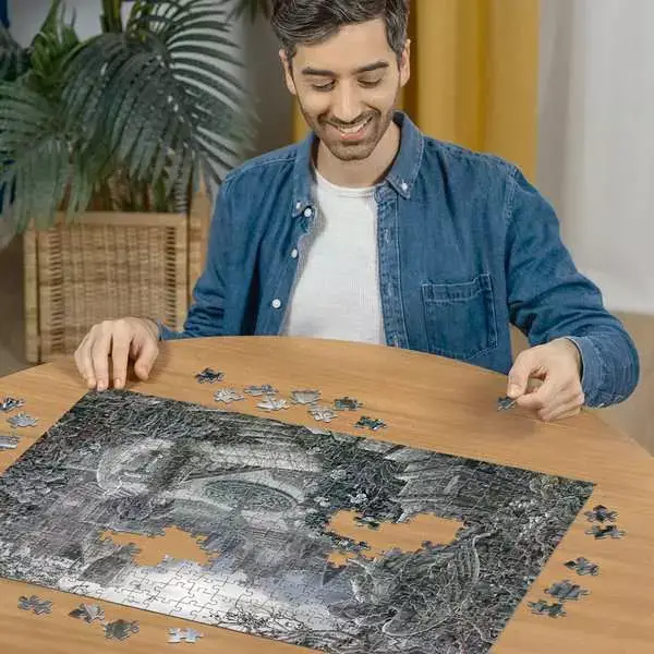 Ravensberger Matratzen Puzzle 368 Teile - Nachts im Garten Begrenztes Angebot
