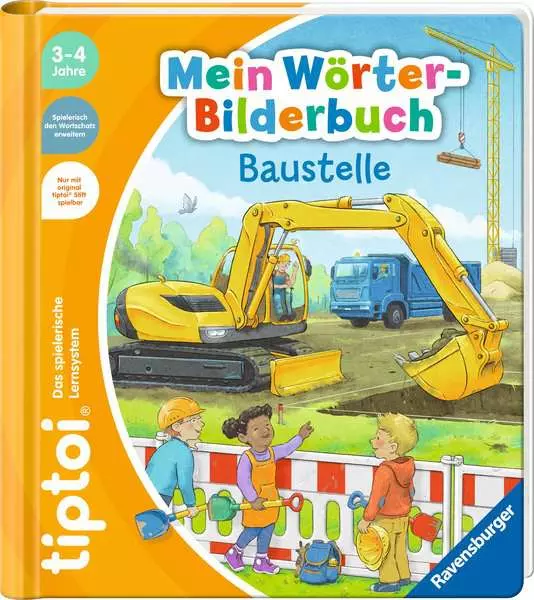 Ravensberger Matratzen tiptoi® Mein Wörter-Bilderbuch Baustelle Cyber Monday