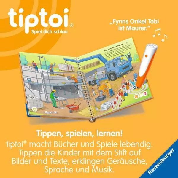 Ravensberger Matratzen tiptoi® Mein Wörter-Bilderbuch Baustelle Cyber Monday