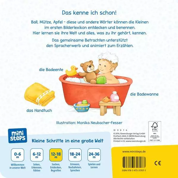 Ravensberger Matratzen ministeps: Mein allererstes Bilderlexikon Exklusive Angebote