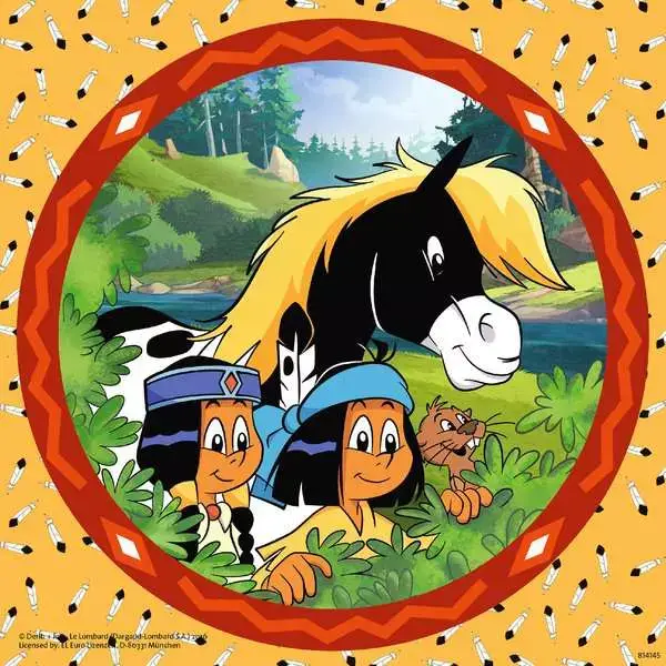 Ravensberger Matratzen Kinderpuzzle ab 5 Jahren - Yakari, der tapfere Indianer - 49 Teile Große Rabatte