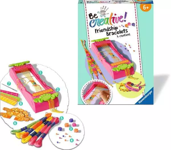 Ravensberger Matratzen BeCreative Freundschaftsbändchen - Bastelset für Kinder ab 6 Jahren Neuheiten