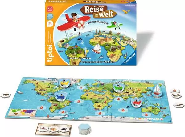 Ravensberger Matratzen tiptoi® Unsere Reise um die Welt - Lernspiel ab 4 Jahren Super Sparpreis