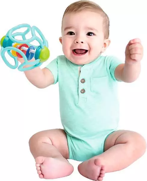 Ravensberger Matratzen baliba Rasselball türkis - Babyspielzeug ab 3 Monaten Bis zu 50% Rabatt