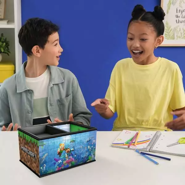 Ravensberger Matratzen 3D Puzzle Aufbewahrungsbox - Minecraft Super Rabatt